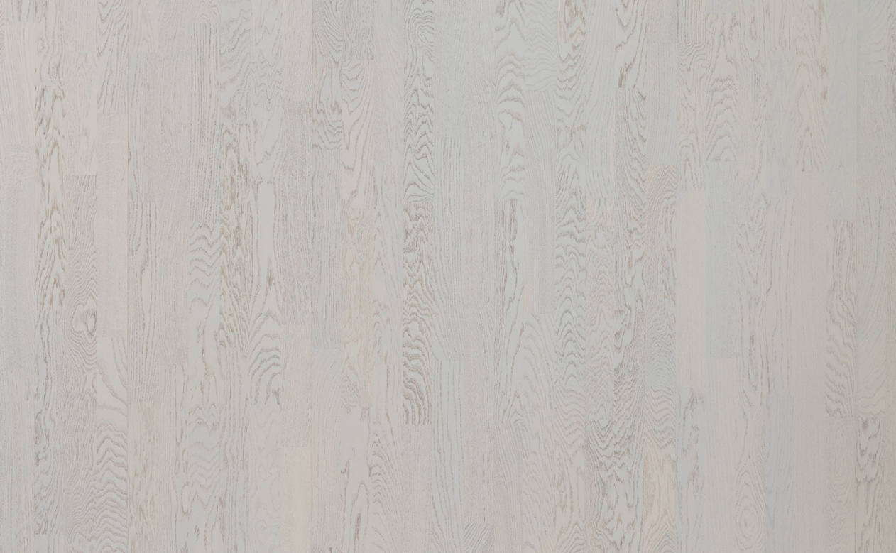 Паркетная доска Polarwood Oak Milky Way / Дуб Милки Вэй молочно-белый мат лак