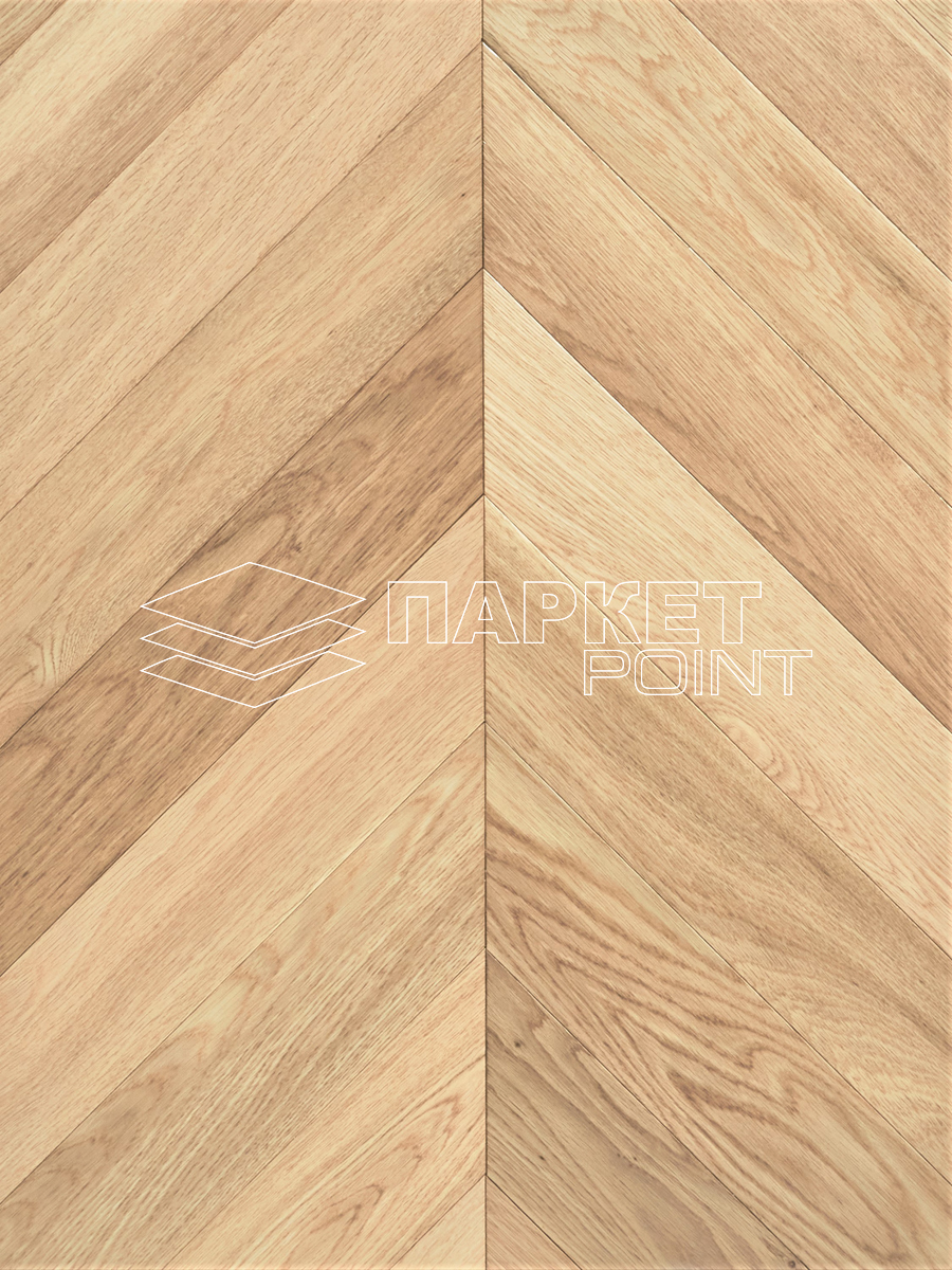 Инженерная доска Wood Bee Chevron Дуб Селект/Select