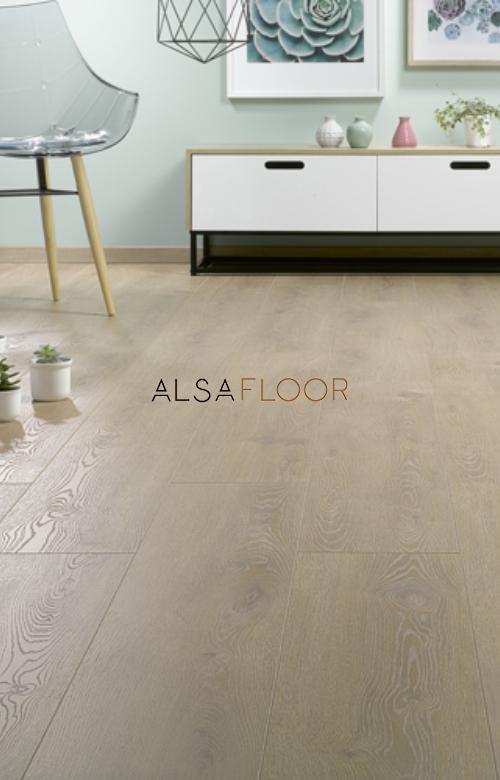 Ламинат Alsafloor Solid Plus Дуб Миндаль S529