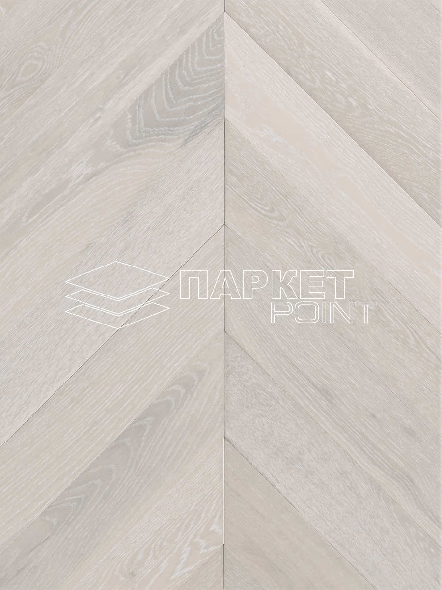 Инженерная доска Wood Bee Chevron Дуб Неве/Neve