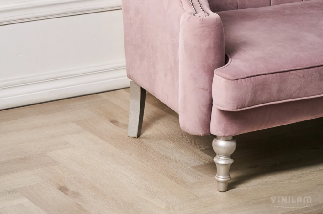 Виниловый пол Vinilam Parquet Herringbone Glue IS11188 Паркет Скандинавский