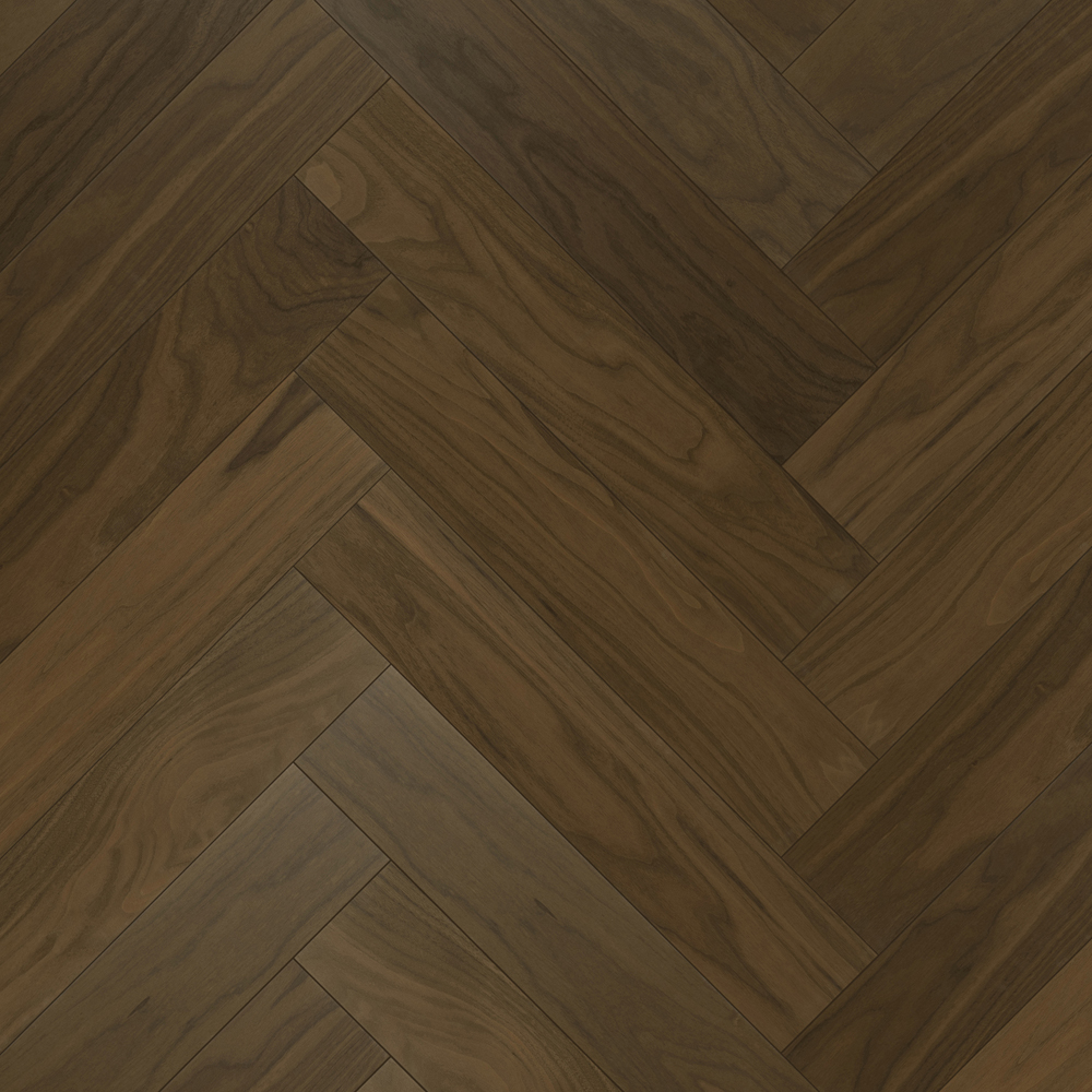 Паркетная доска Quartz Parquet Английская ёлка Орех Американский 33-400-29