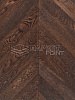 Инженерная доска Wood Bee Chevron Дуб Шоколад/Chocolate