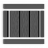 Стеновые панели Hiwood LV127W GR15K