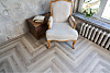 Виниловый пол Vinilam Parquet Herringbone Эрмитаж паркет IS11122