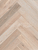 Инженерная доска Wood Bee Herringbone Дуб Крема/Crema